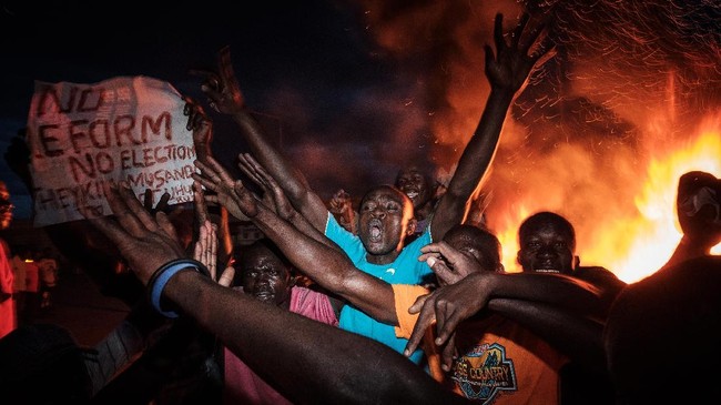 FOTO: Saat Demokrasi Berujung Friksi di Kenya