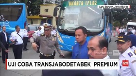 VIDEO: Ujicoba Transjabodetabek Premium