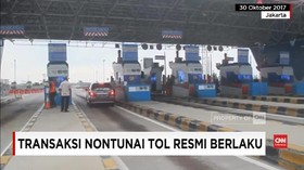 VIDEO: Transaksi Nontunai Tol Resmi Berlaku