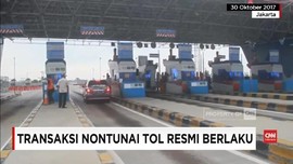 VIDEO: Transaksi Nontunai Tol Resmi Berlaku