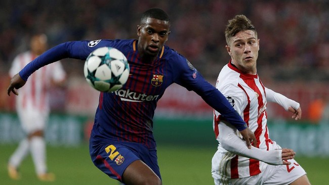 Bek Barcelona, Nelson Semedo, menilai hasil imbang tanpa gol melawan Olympiacos Piraeus rasanya seperti kekalahan bagi Blaugrana.
