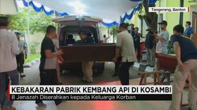 Kebakaran Pabrik Kembang Api di Kosambi, Tangerang