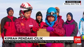 Pendaki Cilik Taklukkan 7 Puncak Tertinggi Indonesia