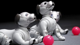 FOTO: Sony 'Lahirkan Kembali' Robot Anjing Aibo