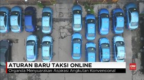 VIDEO: Penerapan Aturan Baru Taksi Online