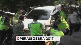 Polisi Gelar Operasi Zebra, Pengendara Nekat Kabur