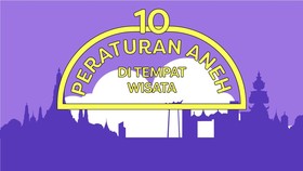 10 Peraturan Aneh di Tempat Wisata