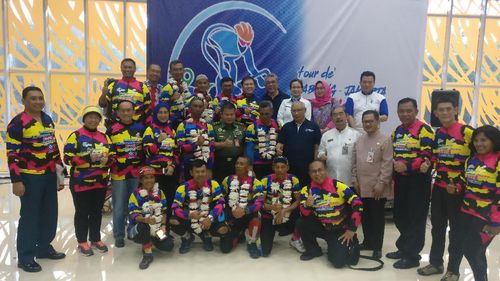 Lahap 3.000 Km, Peserta Gowes Sepeda dari Sabang Tiba di Jakarta Lahap 3.000 Km, Peserta Gowes Sepeda dari Sabang Tiba di Jakarta