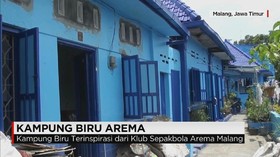 Ikon Wisata Baru Malang, Kampung Biru Arema