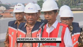 Presiden Jokowi Akhirnya Resmikan Tol Becakayu