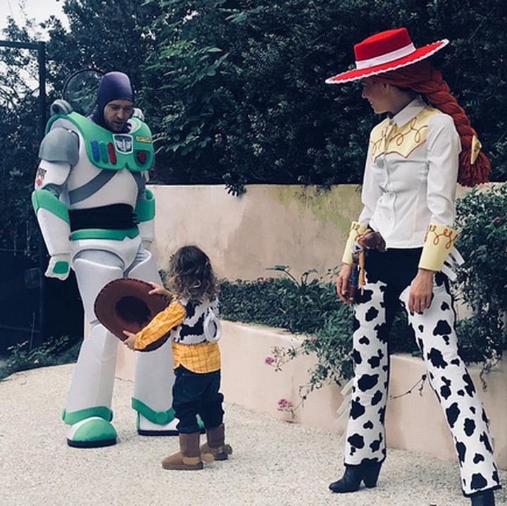 <p>Unik juga ya ide kostum Halloween keluarga Justin Timberlake. Mau coba? (Foto: Instagram/ @justintimberlake)</p>