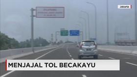 Mangkrak 22 Tahun, Tol Becakayu Diresmikan