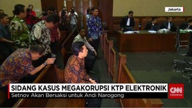 Setya Novanto Hadiri Sidang Lanjutan Korupsi KTP Elektronik