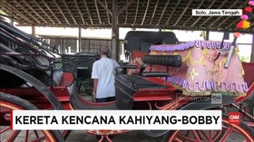 VIDEO: Kereta Kencana Pernikahan Kahiyang Ayu