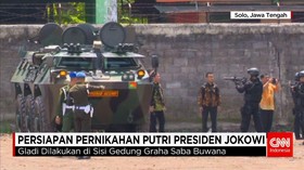 Gladi Evakuasi Taktis & Medis Jelang Pernikahan Putri Jokowi