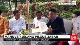 Idrus Marham Menemui Ridwan Kamil di Bandung