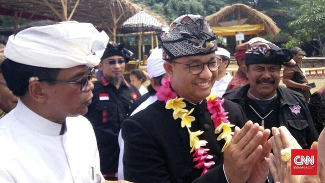 Resmikan Pura, Anies Berharap DKI Jadi Contoh Toleransi