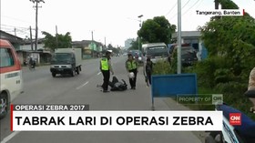 VIDEO: Tabrak Lari Saat Operasi Zebra