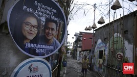 Ribuan Relawan Jokowi Meriahkan Midodareni Kahiyang