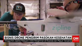 Bisnis Drone Pengirim Pasokan Kesehatan