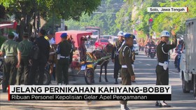 Keamanan Ditingkatkan Jelang Pernikahan Kahiyang