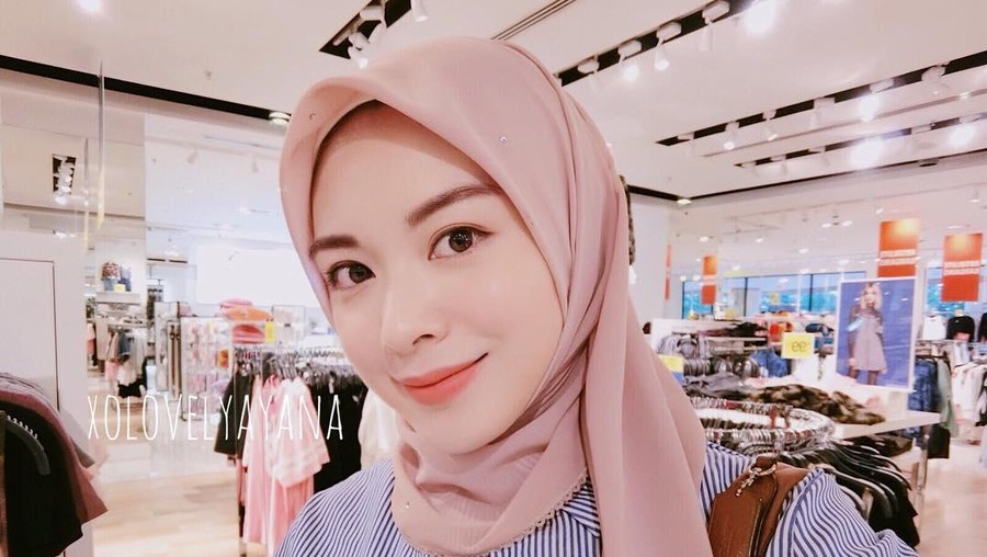 Ayana Jihye Moon hijabers eks girlband korea