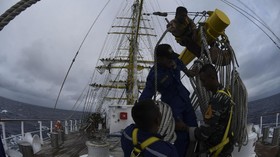 Tiba di Padang, KRI Bima Suci Ikut Peringatan Hari Pahlawan