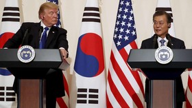 Trump dan Presiden Korsel Akan Bertemu untuk Bicarakan Korut