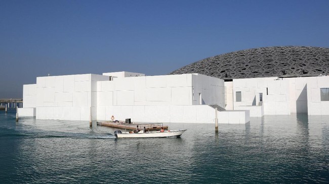 FOTO: Melihat Cita Rasa Seni Louvre di Abu Dhabi