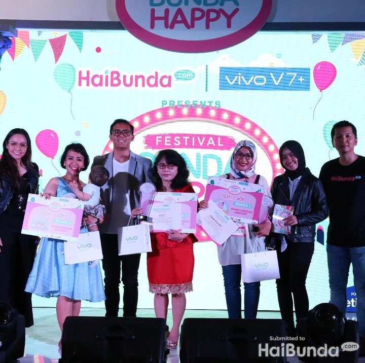 <p>Ini dia para pemenang Bunda Singing Contest.</p>