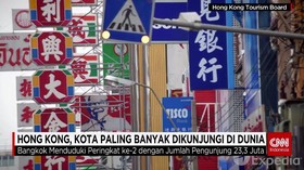 Hong Kong, Kota Paling Banyak Dikunjungi di Dunia