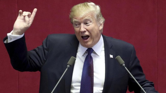 Dalam pidato di hadapan Parlemen Korea Selatan, Presiden AS Donald Trump mengingatkan Korea Utara untuk tidak meremehkan negaranya.