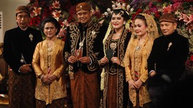 Makna Motif Sidomulyo Iriana Jokowi di Pernikahan Kahiyang