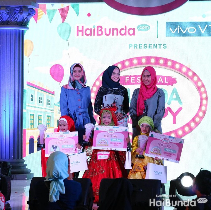 <p>Selamat buat para gadis cilik yang memenangkan hijab hunt kids!  </p>