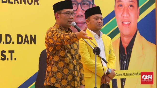 Golkar mengklaim tiga partai yang sebelumnya telah mendukung Ridwan Kamil akan setuju pilihan menduetkannya dengan Daniel Mutaqien untuk Pilkada Jabar.