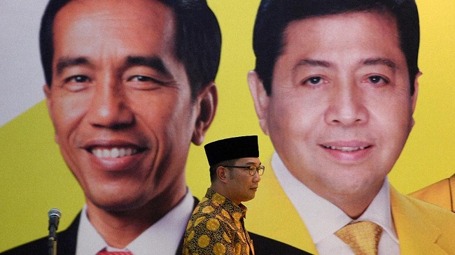 Di tengah pencabutan dukungan partai berlambang beringin itu, Ridwan Kamil menuliskan cuitan di akun Twitter pribadinya.
