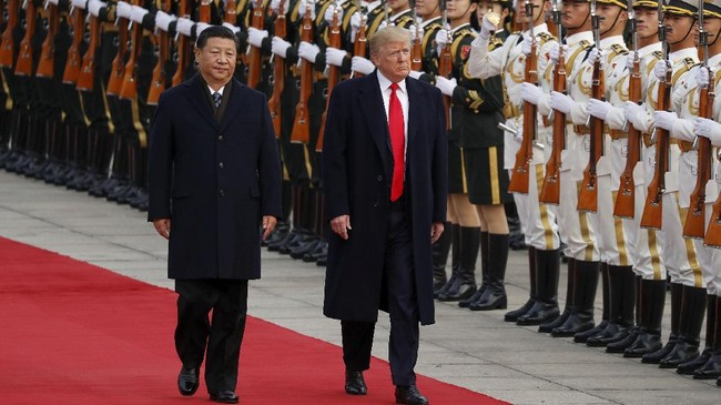 Presiden Amerika Serikat Donald Trump dan Presiden China Xi Jinping yakin pertemuan mereka akhir November sukses redakan perang dagang.