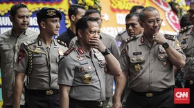 Kapolda Sulsel dan NTT Jalani Sertijab di Mabes Polri