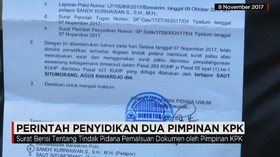 Bareskrim Polri Keluarkan SPDP untuk Dua Pimpinan KPK