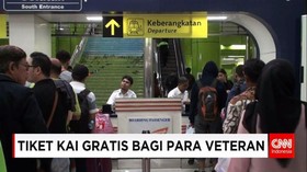 Tiket Kereta Api Gratis untuk Para Veteran