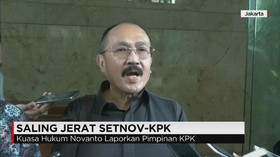 Saling Jerat Setnov - KPK