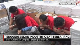 Polrestabes Surabaya Bongkar Peredaran Obat Terlarang