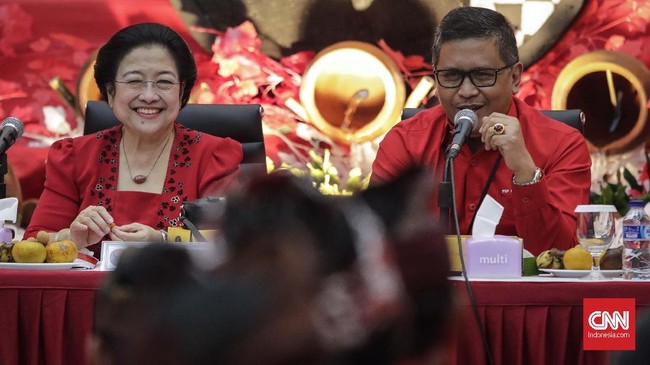 Rakornas PDIP akan dihadiri Presiden Joko Widodo. Sementara Ketua Umum PDIP Megawati Soekarnoputri dijadwalkan berpidato soal ekonomi kerakyatan.