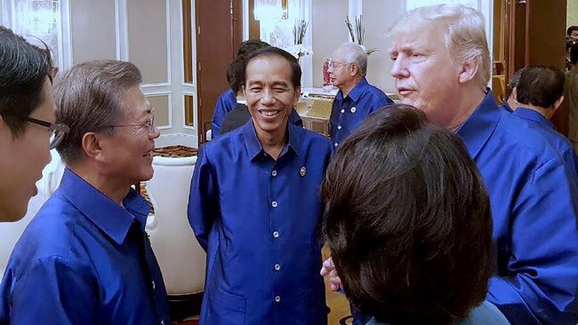 Indonesia mendukung rencana pertemuan Presiden Amerika Serikat Donald Trump dengan pemimpin Korea Utara, Kim Jong Un.