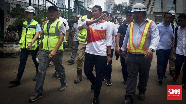 Wagub Sandiaga Uno menaggapi hasil survei Setara Institute mengenai kajian dan indexing praktik toleransi di DKI Jakarta.