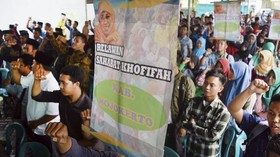 Sahabat Khofifah se-Jatim Deklarasi Pemenangan di Surabaya