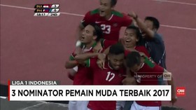 VIDEO: Tiga Nomine Pemain Muda Terbaik Liga 1 2017