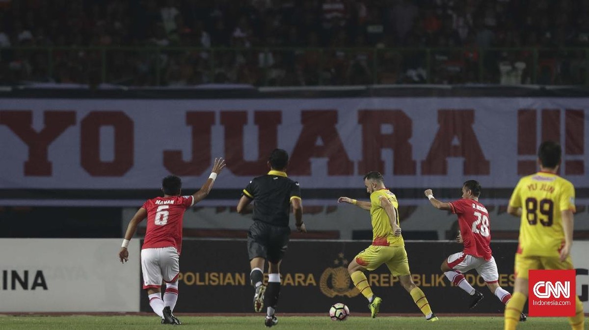 FOTO: Persija Rusak Pesta Gelar Juara Bhayangkara FC