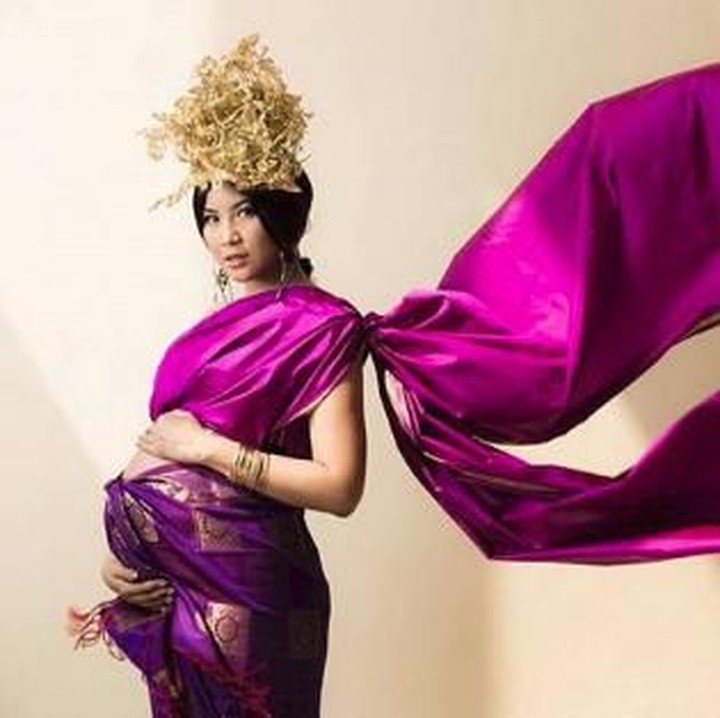 Zivanna semakin glowing ya ketika hamil, Bun. (Foto: Instagram/zivannaletisha)