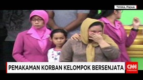 Prosesi Pemakaman Seorang Anggota Brimob Yang Tewas Tertembak